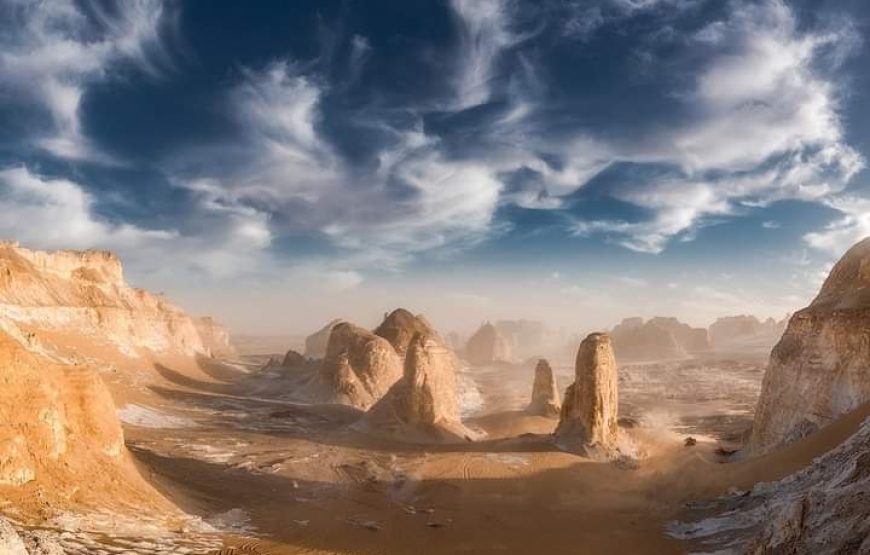 (caire et giza – oasis bahrya le désert blanc et noire – siwa – hurghada )